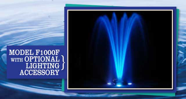 Power House Aerator Model F1000F Fountain