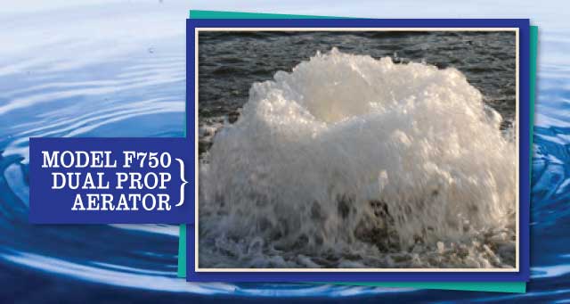 Power House Aerator Model 750 Dual Prop 